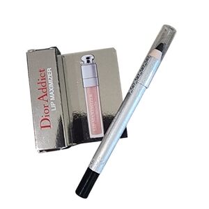 Dior Addict Lip Maximizer - Silver and Black Eye Liner